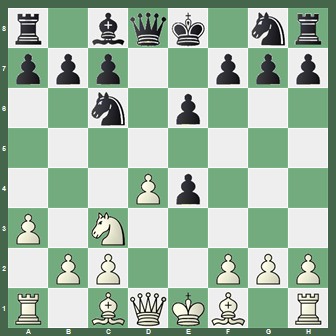 fen:r1bqk1nr/ppp2ppp/2n1p3/8/3Pp3/P1N5/1PP2PPP/R1BQKB1R w KQkq - 0 1;