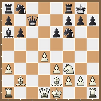 fen:rn3rk1/p1q2ppp/bp2pn2/8/3P4/P3PN2/1B2BPPP/R2QK2R w KQ - 0 1;