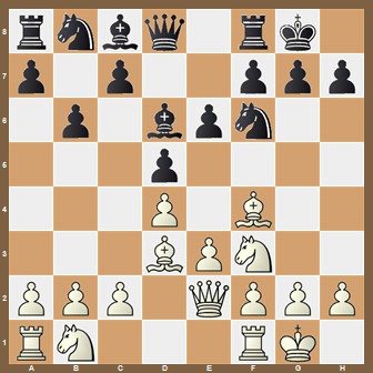 fen:rnbq1rk1/p1p2ppp/1p1bpn2/3p4/3P1B2/3BPN2/PPP1QPPP/RN3RK1 b - - 0 1 v;
